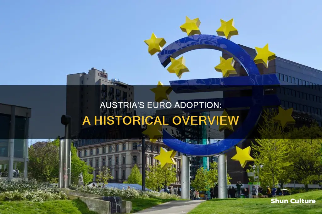 when did austria adopt the euro