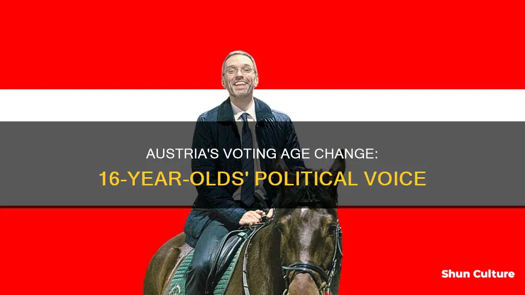 when did austria allow 16 year olds to vote