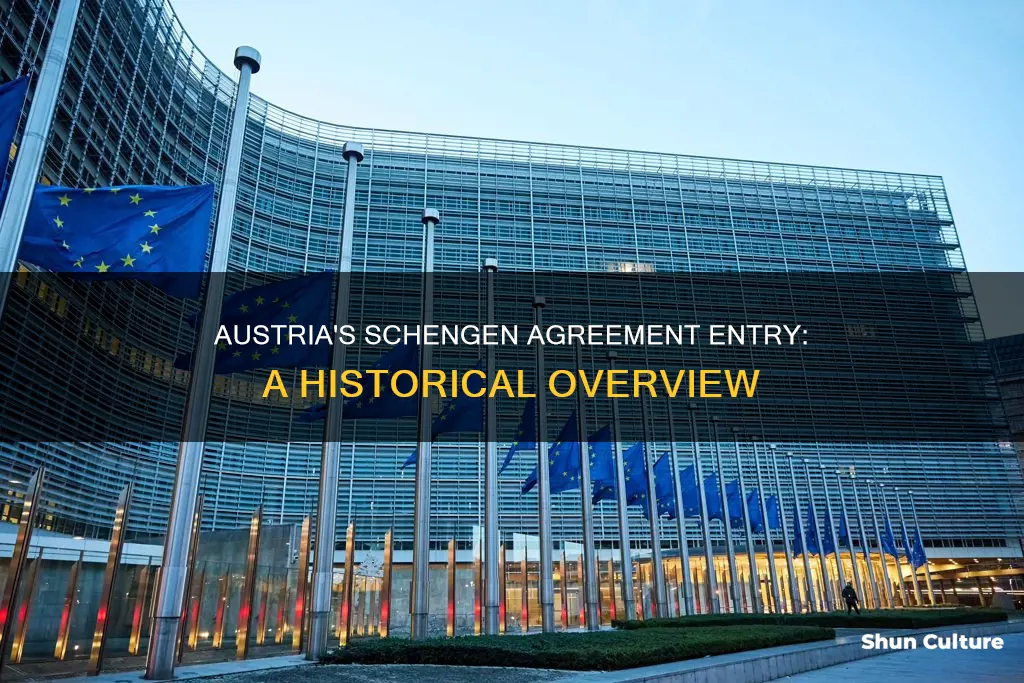 when did austria become apart of the schengen agreement