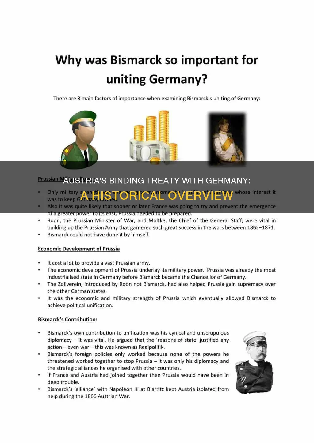 when did austria bind to germany