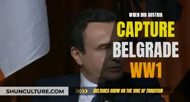 Austria's Capture of Belgrade: A WW1 Turning Point