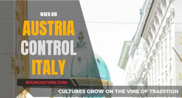 Austria's Italian Control: A Historical Perspective