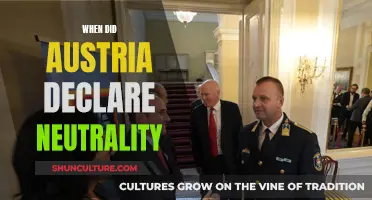 Austria's Neutrality Declaration: A Historical Decision
