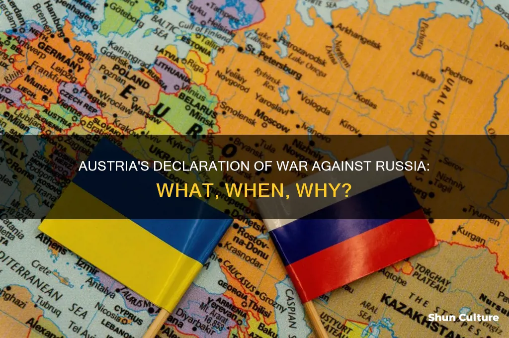 when did austria declare war on russia
