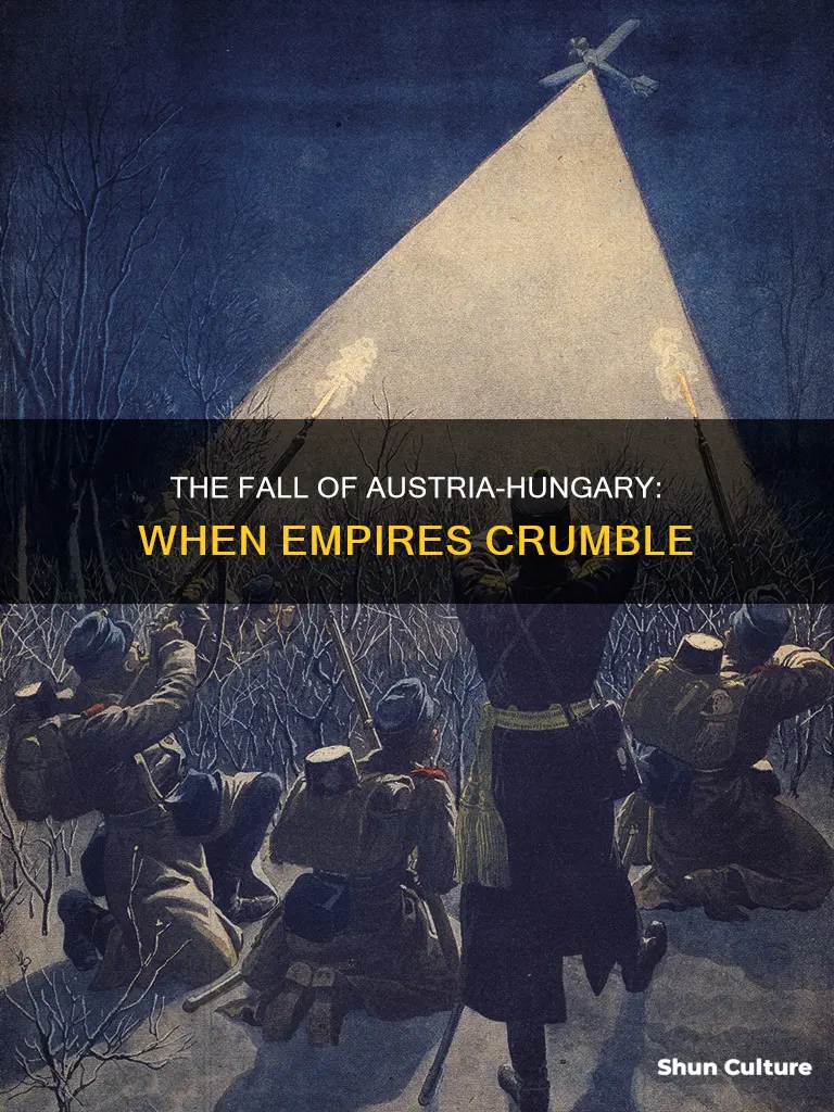 when did austria hungary collaose