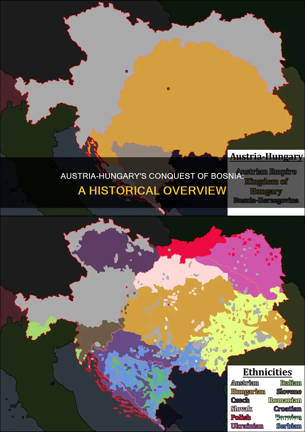 when did austria hungary conquer bonsia herzigova