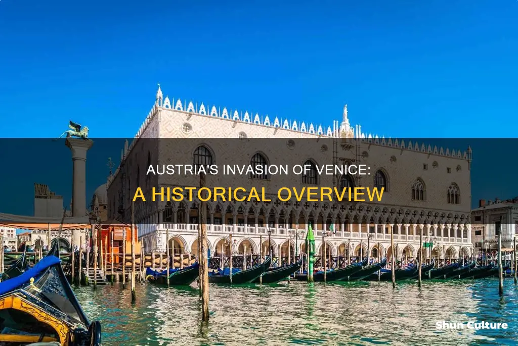when did austria invade venice