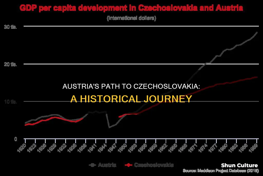 when did austria join the czechoslovak republic