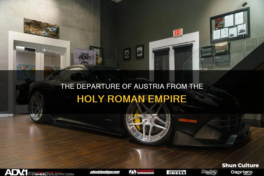 when did austria leave the hre