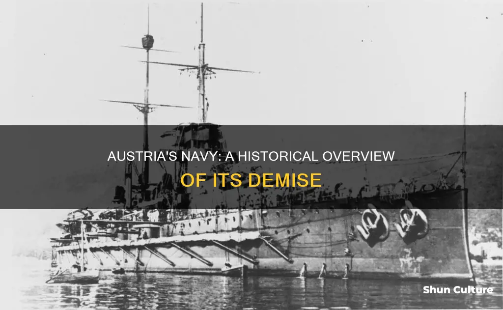 when did austria lose its navy