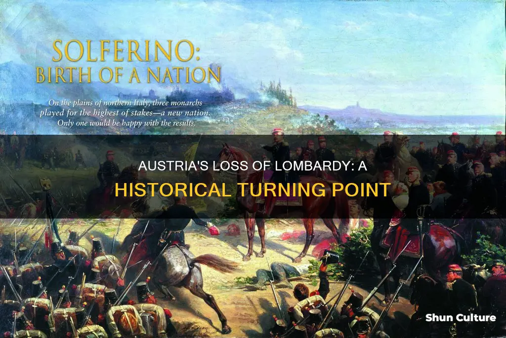 when did austria lose lombardy
