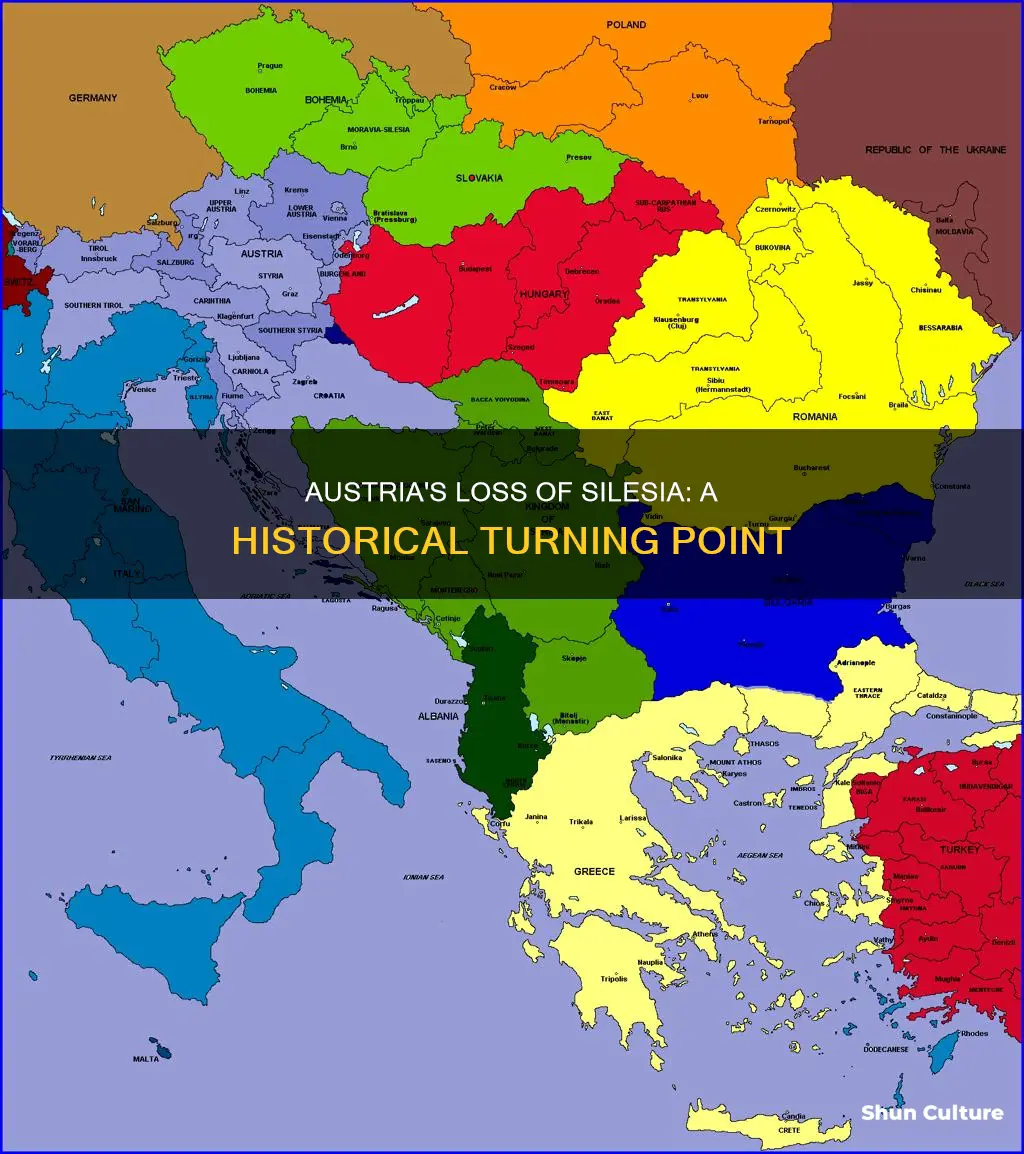 when did austria lose silesia