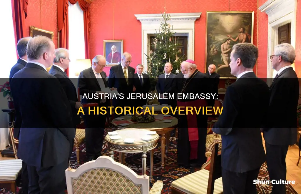when did austria put an embassy in jerusalem