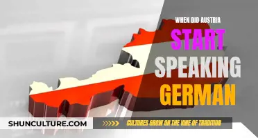 Austria's German Language: A Historical Perspective