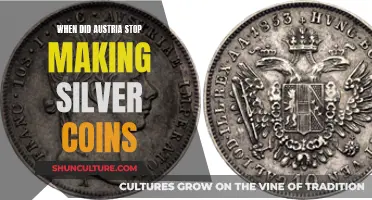 Austria's Silver Coin Discontinuation: A Historical Overview