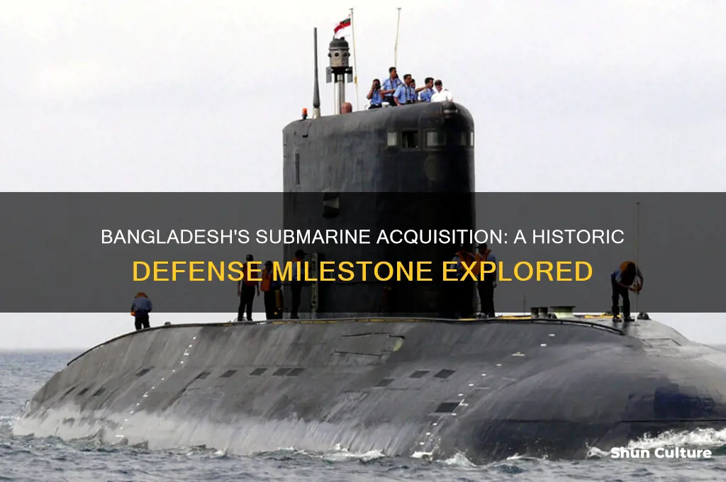 when did bangladesh buy submarine