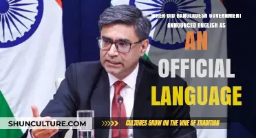 Bangladesh's Official Language Declaration: When English Was Recognized