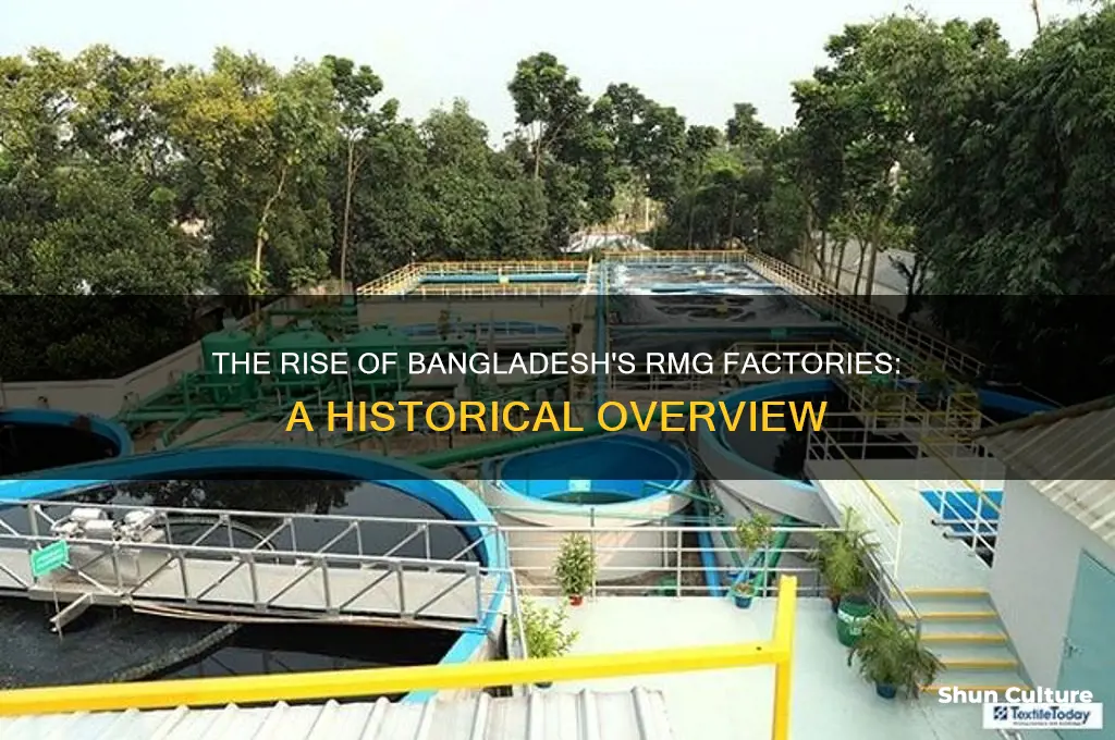 when did bangladesh start making rmg factories