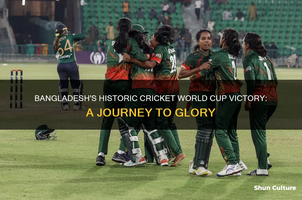 when did bangladesh won the cricket world cup