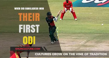 Bangladesh's Historic First ODI Victory: A Milestone in Cricket History