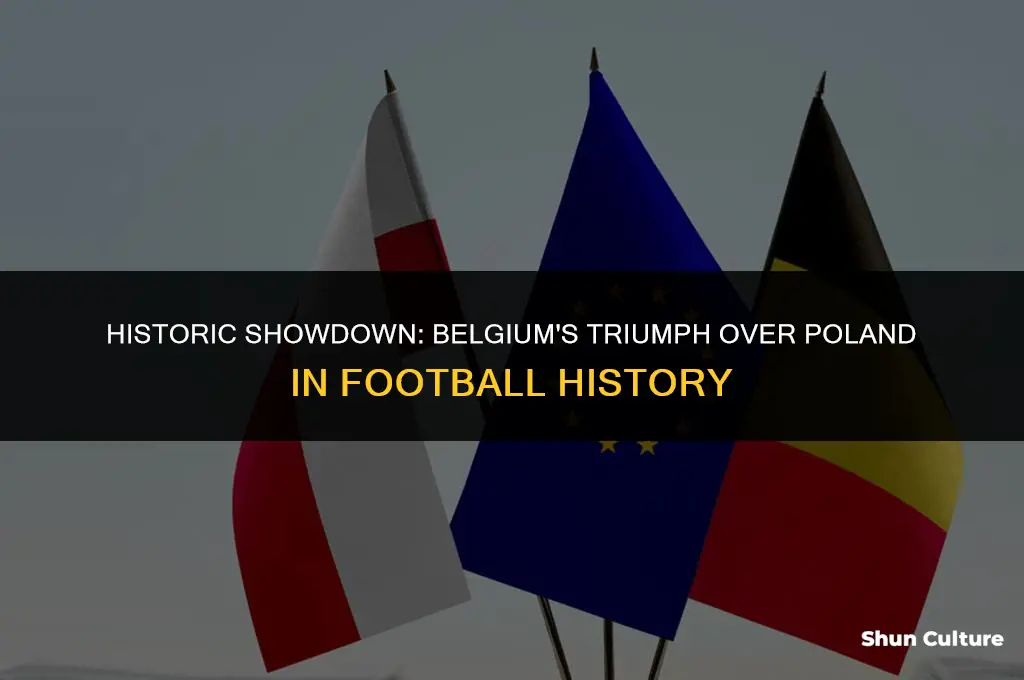 when did belgium beat poland