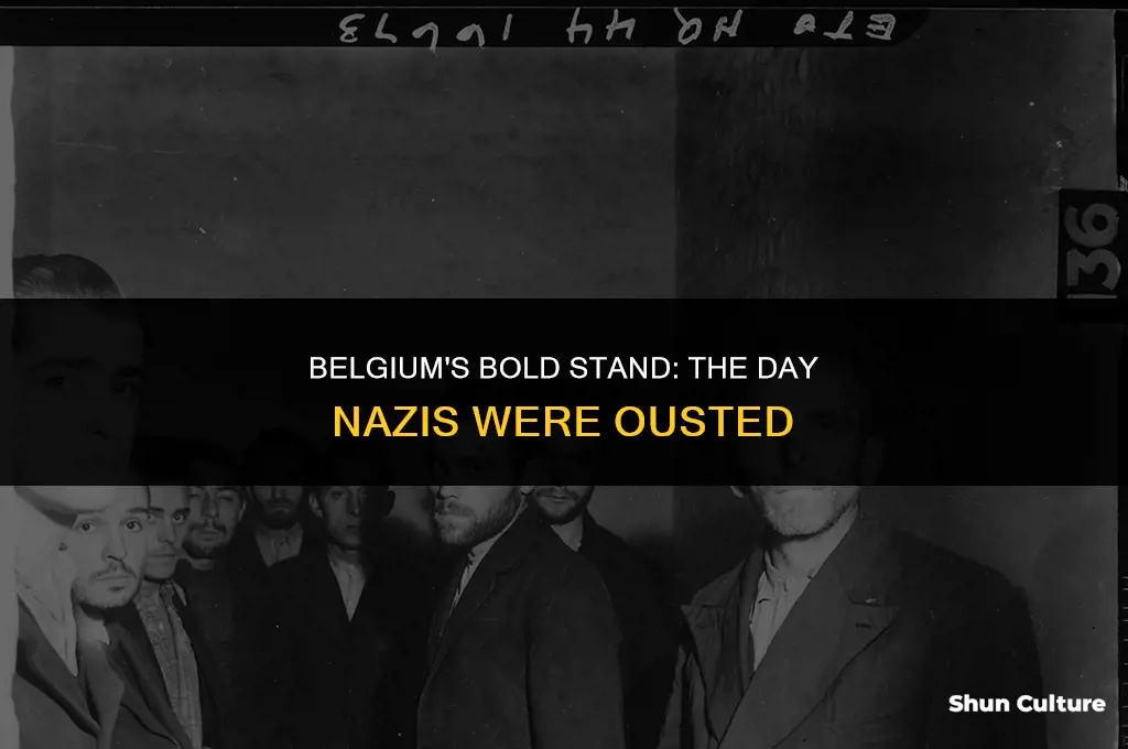 when did belgium kick out the nazi