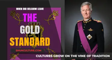 Belgium's Departure from the Gold Standard: A Historical Overview