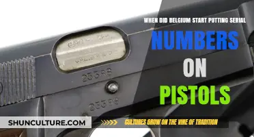 Tracing Firearm History: Belgium's Journey with Pistol Serial Numbers