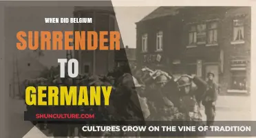 Belgium's Surrender to Germany: A Historical Turning Point