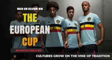 Belgium's Triumph: A Look Back at Their European Cup Victory