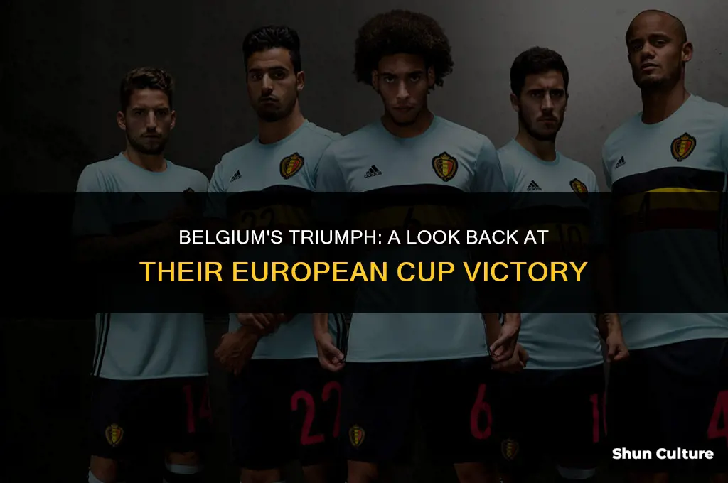 when did belgium win the european cup