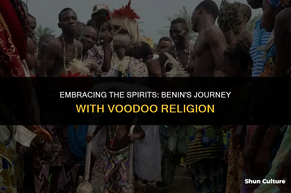 when did benin accept voodoo as a religion