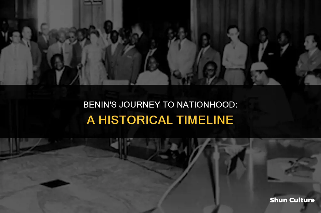 when did benin became a country
