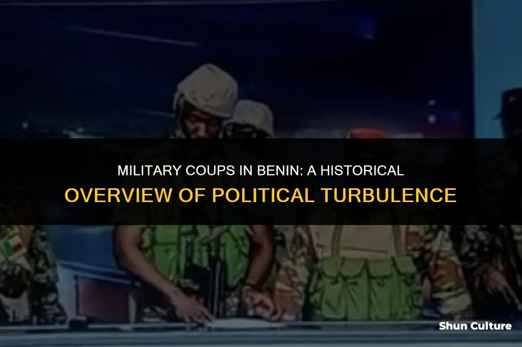 when did benin have military coups