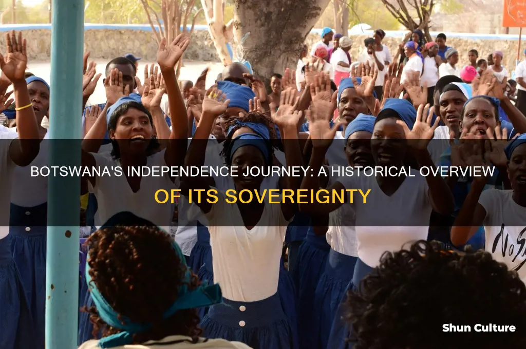 when did botswana became a country