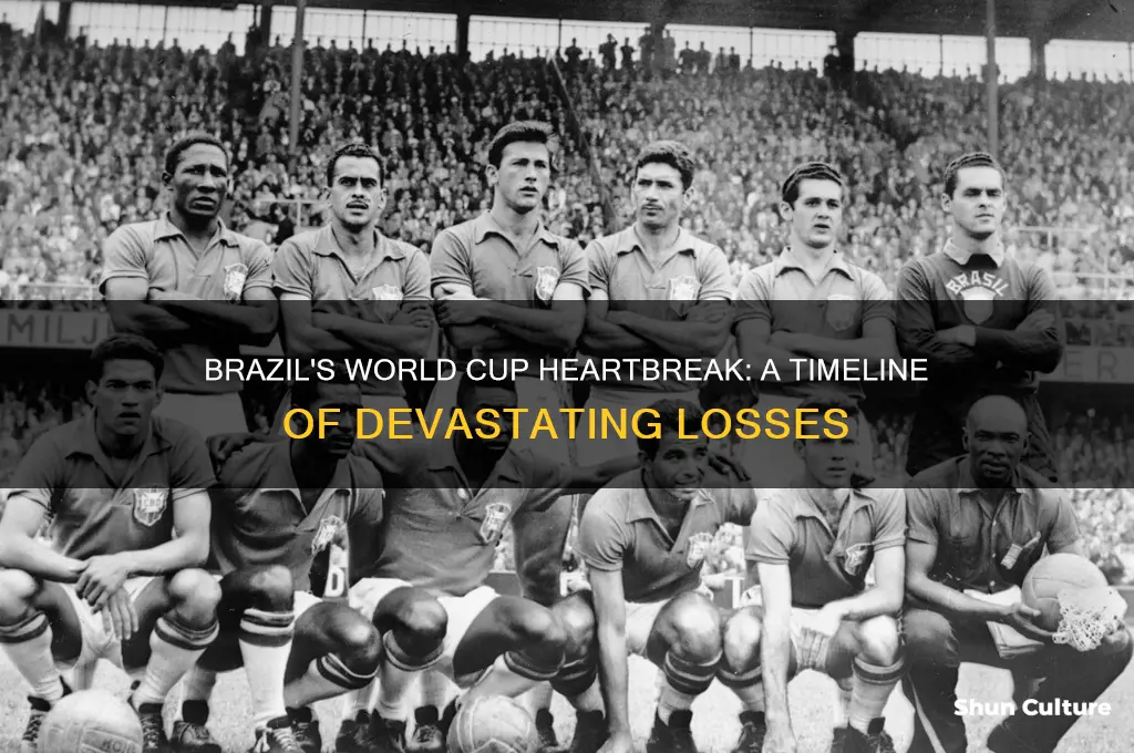 when did brazil lose the world cup