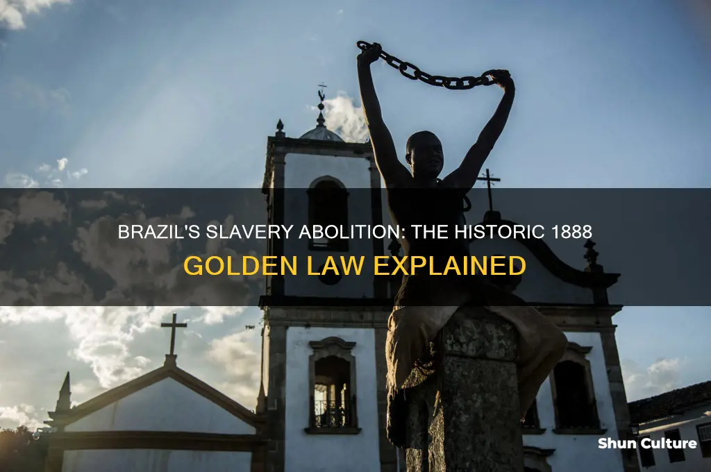 when did brazil outlaw slavery