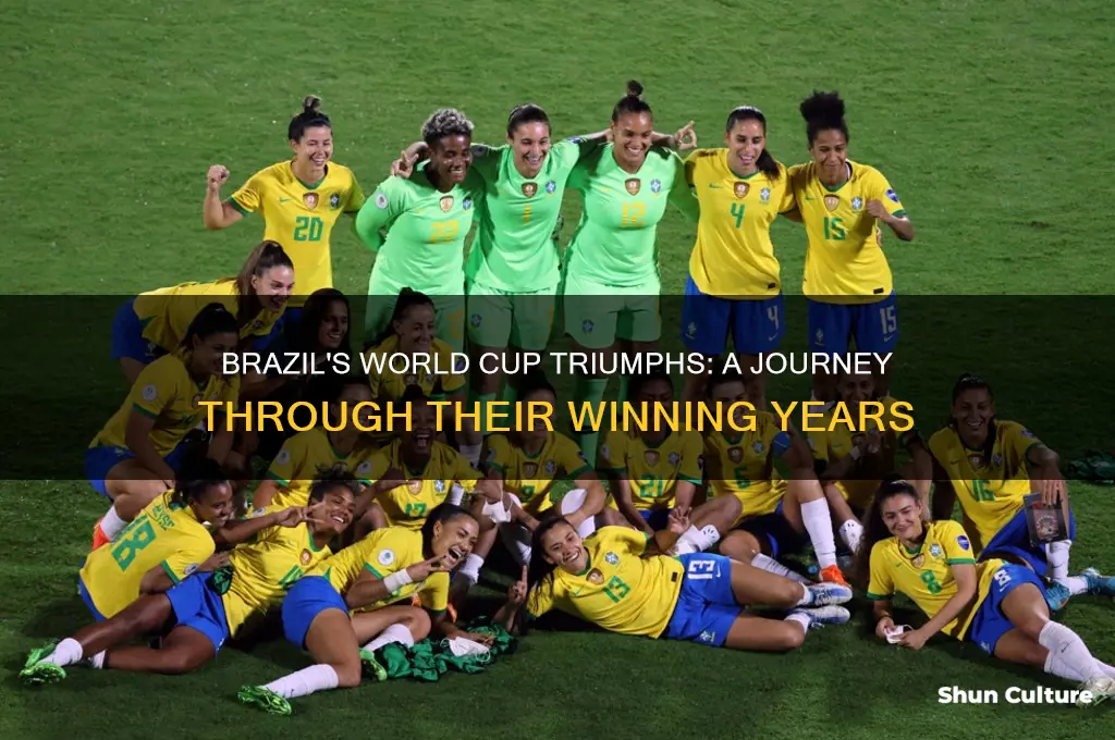 when did brazil won the world cup
