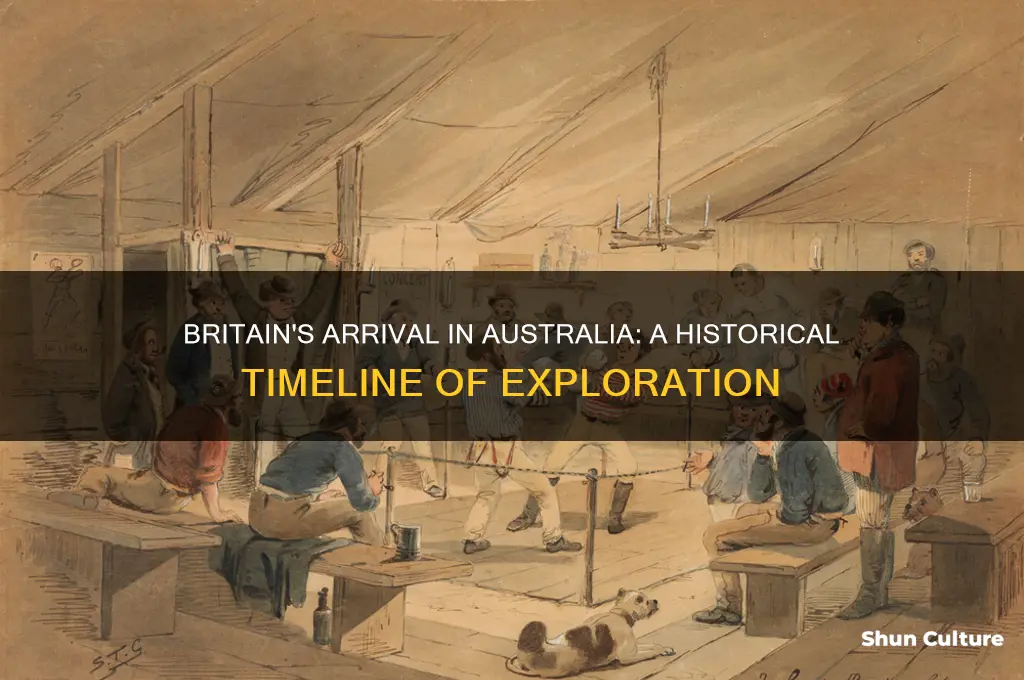 when did britain go to australia