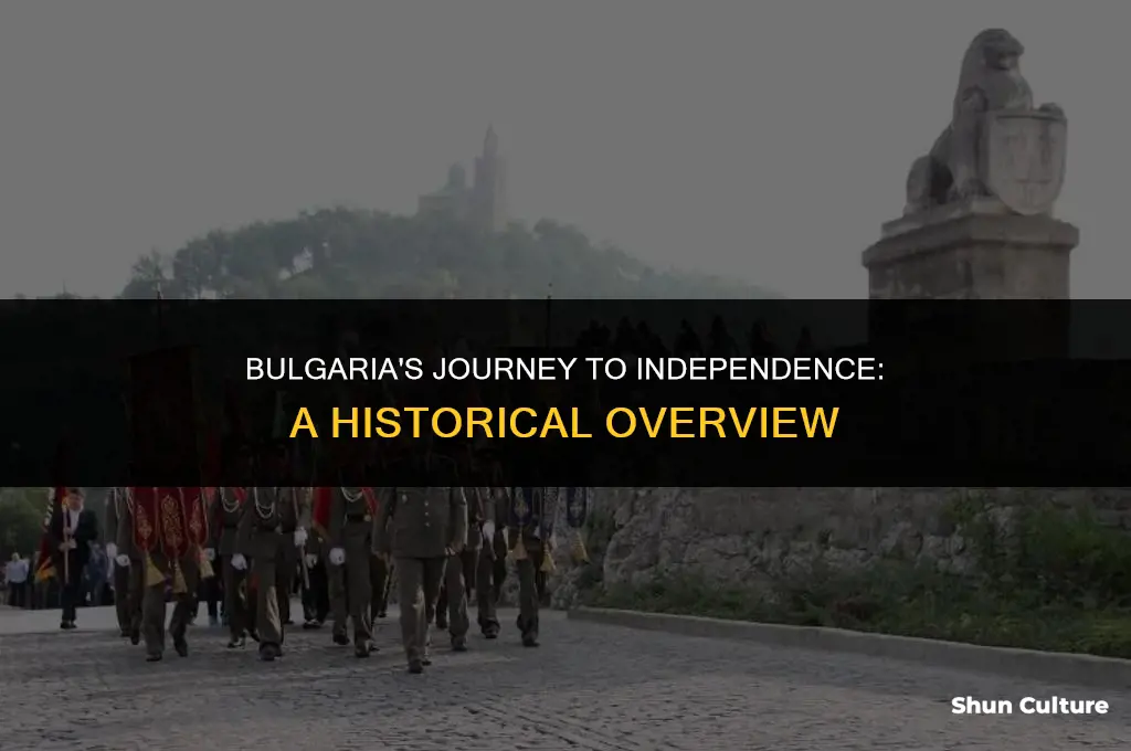 when did bulgaria gain independence