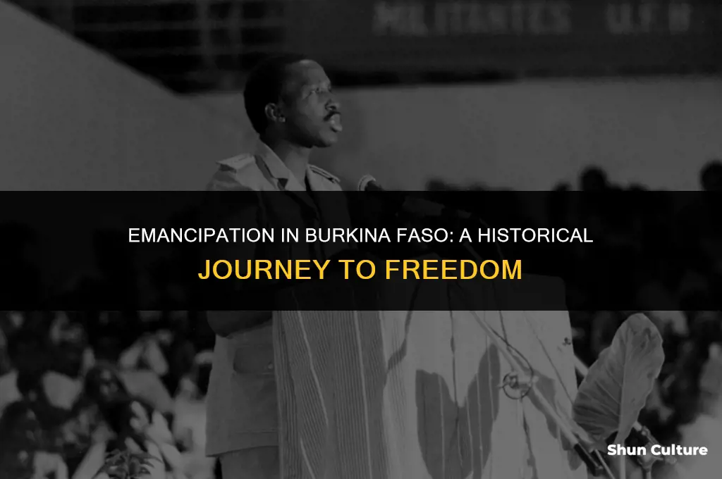 when did burkina faso get rid of slavery