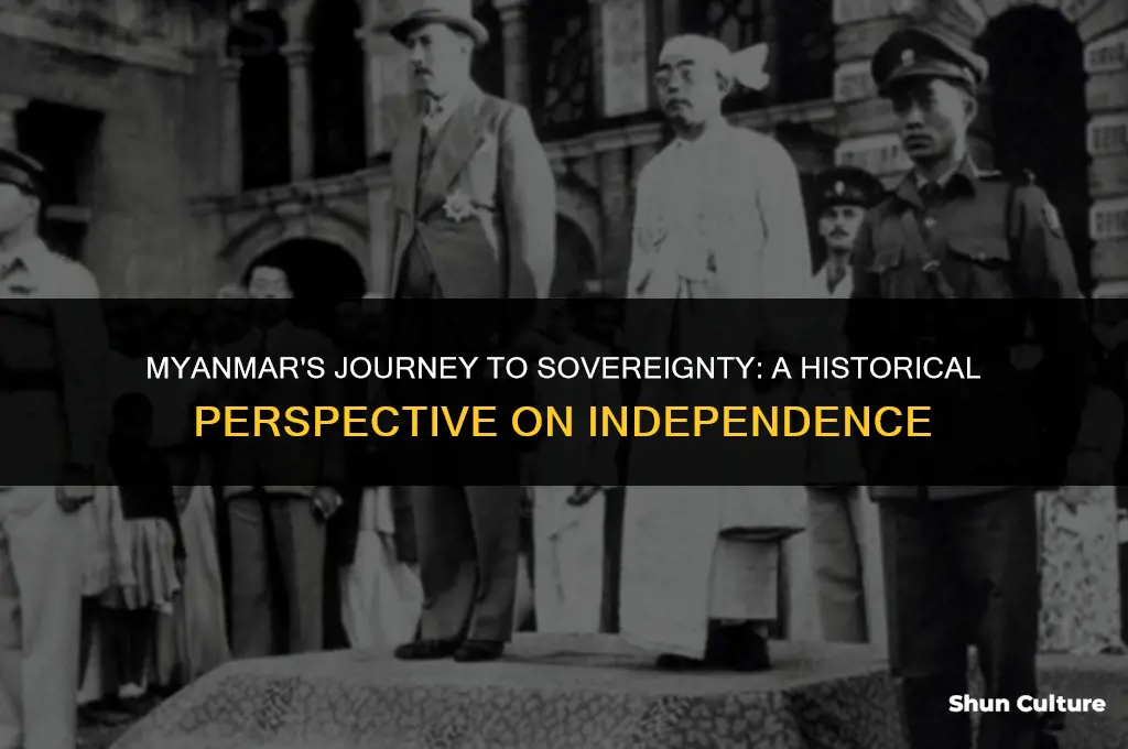 when did burma gain independence