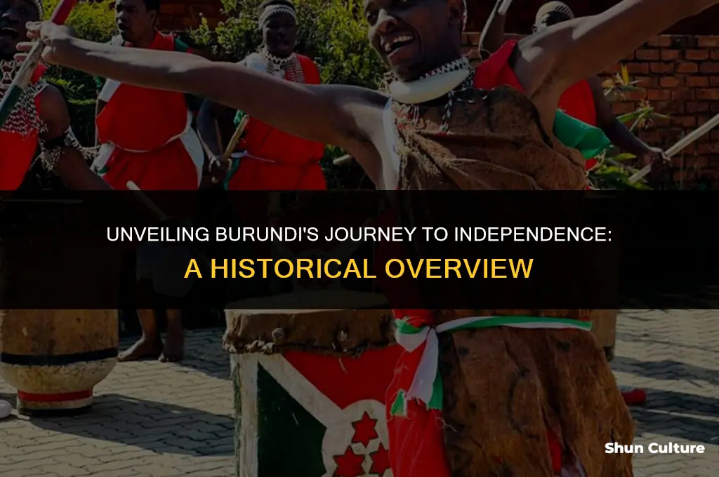 when did burundi become independent