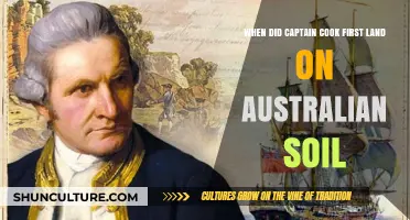 Captain Cook's Historic First Landing on Australian Soil