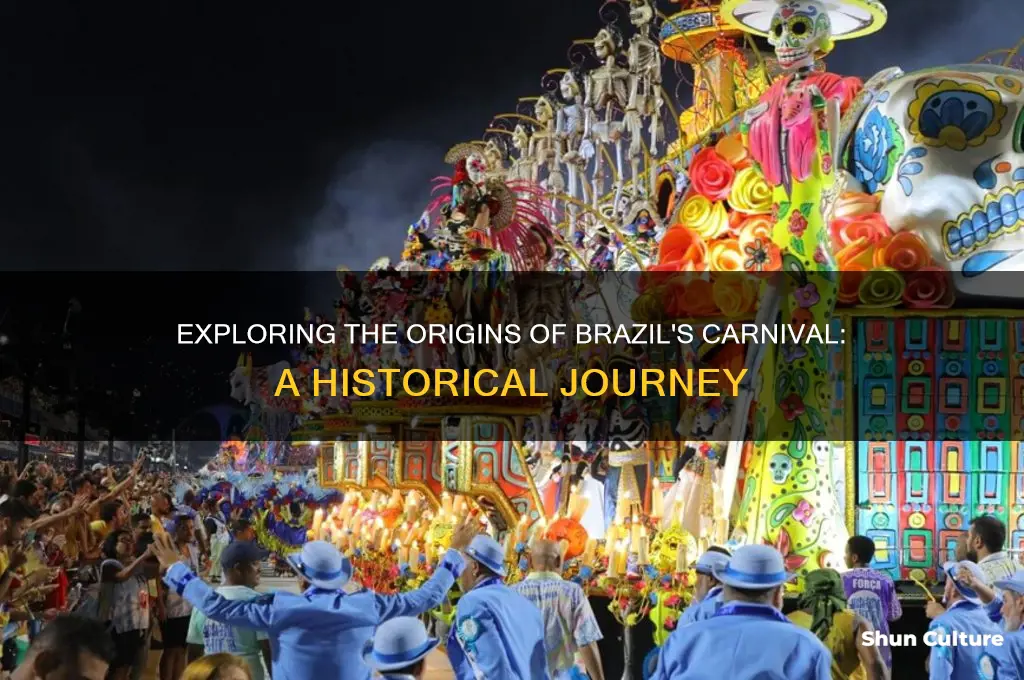 when did carnival start in brazil