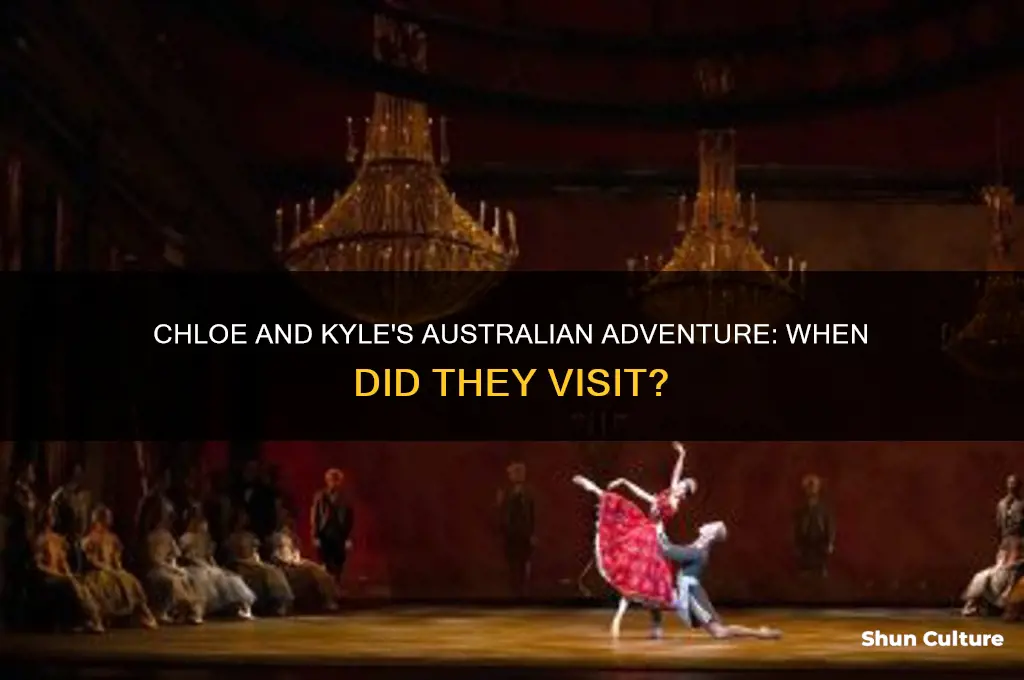 when did chloe and kyle go to australia