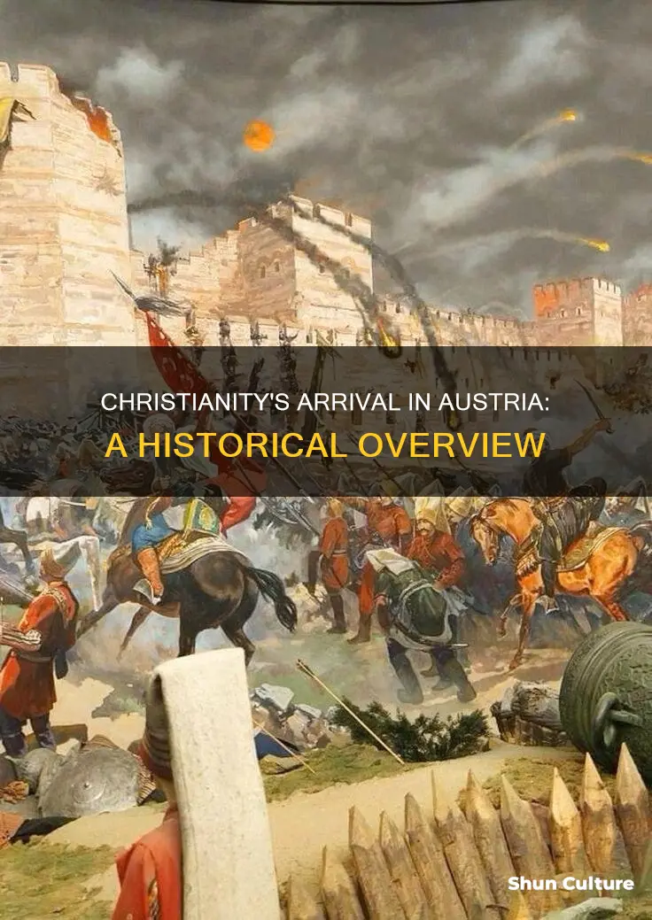 when did christianity come to austria