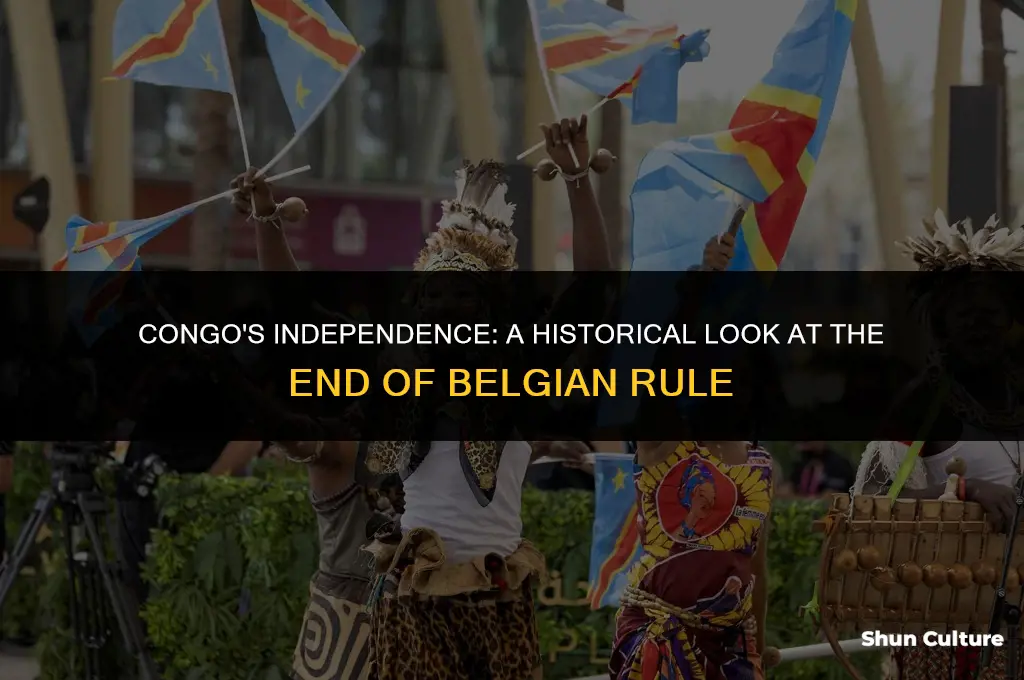 when did congo gain independence from belgium