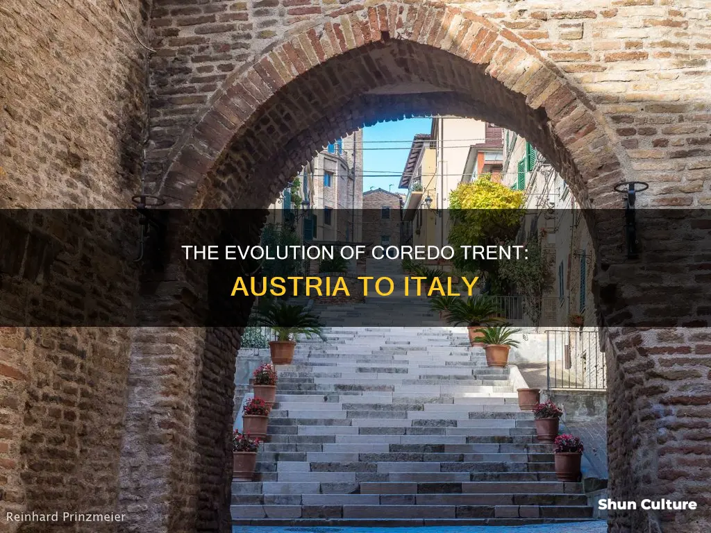 when did coredo trent austria become italy