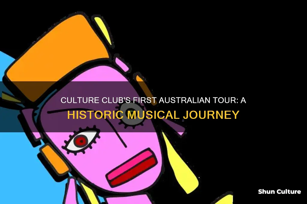 when did culture club first tour australia